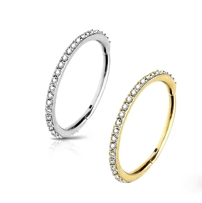 CLICKER RING CON BRILLANTI