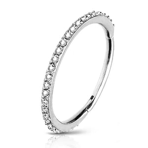 CLICKER RING WITH DIAMONDS